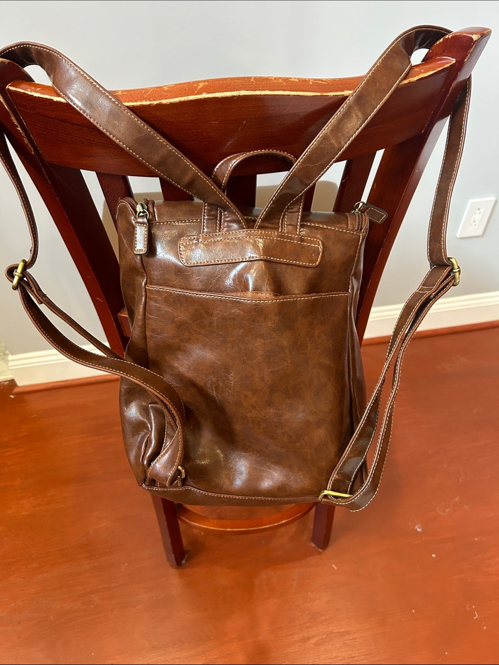 Rosetti Brown Daypack Backpack - Picture 6 of 10